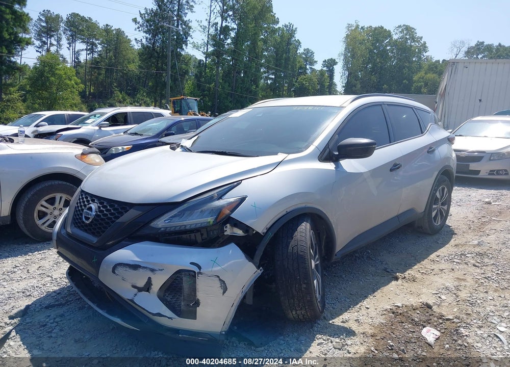 2020 NISSAN MURANO SV INTELLIGENT AWD VIN: 5N1AZ2BS4LN143301
