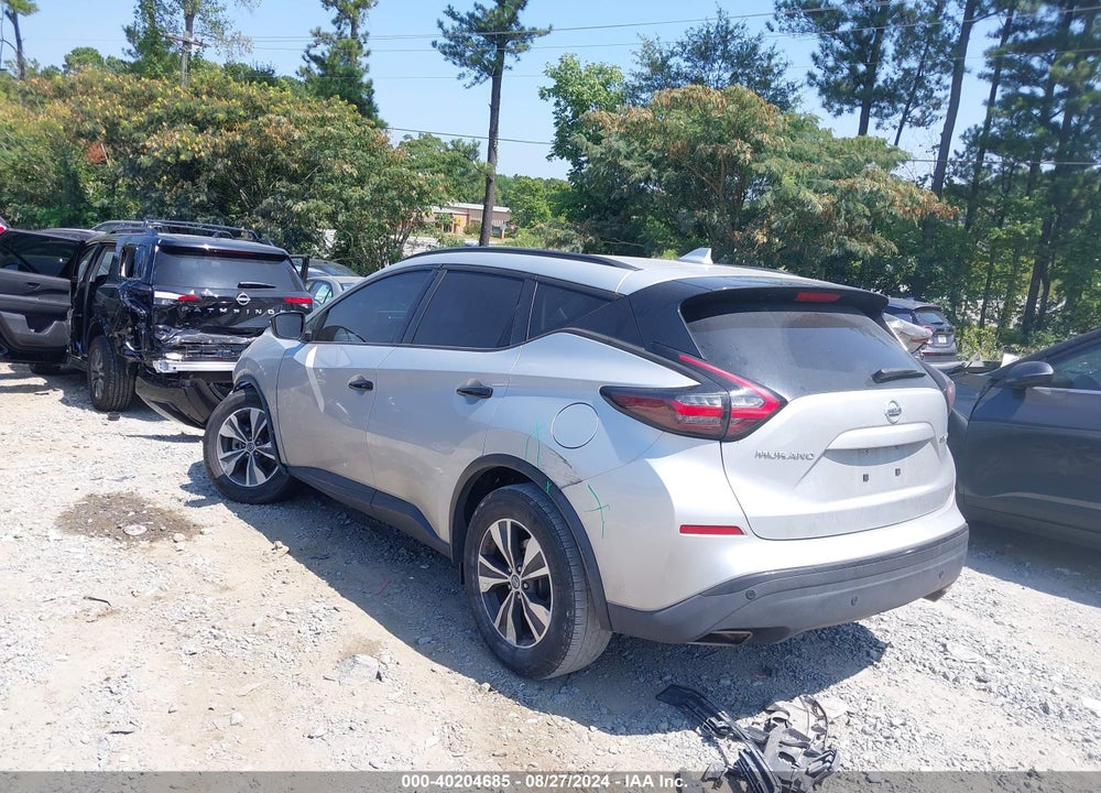 2020 NISSAN MURANO SV INTELLIGENT AWD VIN: 5N1AZ2BS4LN143301