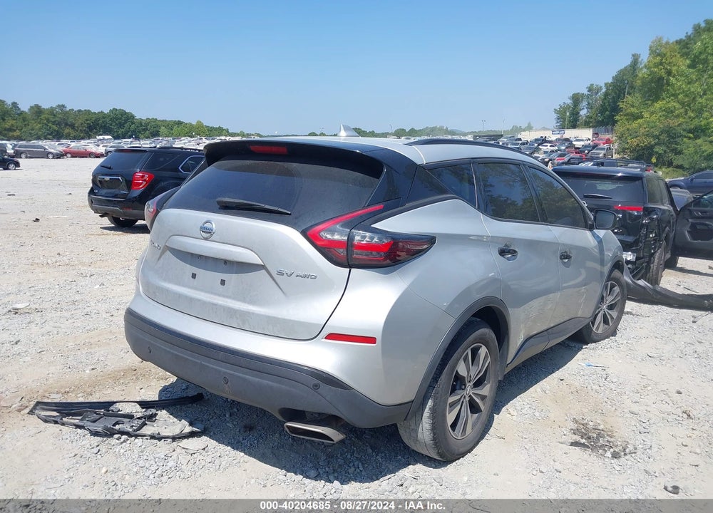 2020 NISSAN MURANO SV INTELLIGENT AWD VIN: 5N1AZ2BS4LN143301