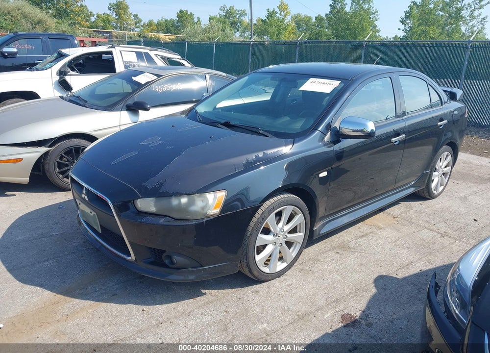 2012 MITSUBISHI LANCER GT VIN: JA32U8FW6CU029408