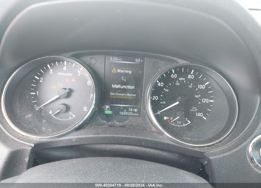 2017 NISSAN ROGUE SV VIN: 5N1AT2MV2HC795751