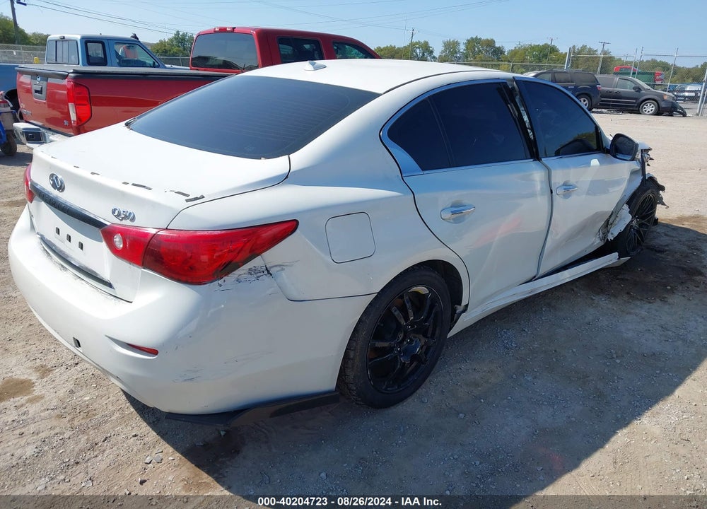 2015 INFINITI Q50 PREMIUM VIN: JN1BV7AR8FM407178