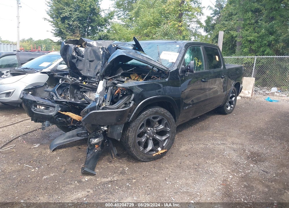 2020 RAM 1500 LIMITED 4X4 5'7 BOX VIN: 1C6SRFHT4LN148036