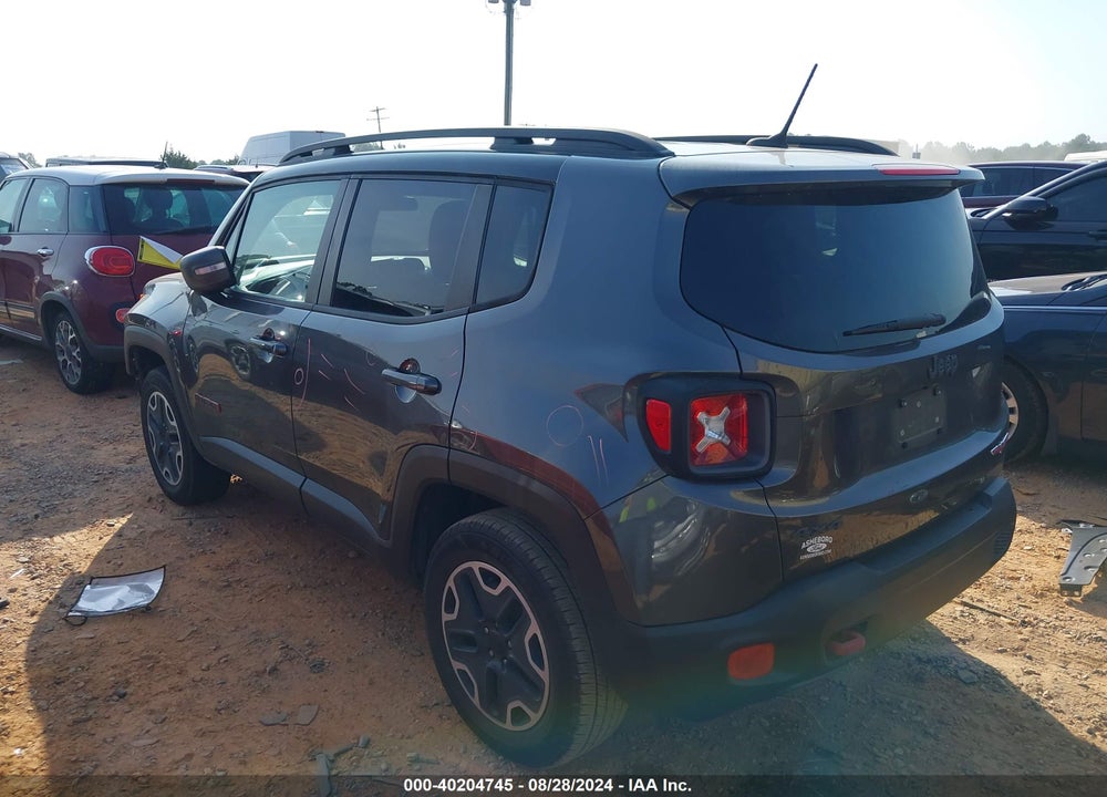 2016 JEEP RENEGADE TRAILHAWK VIN: ZACCJBCT8GPD63677