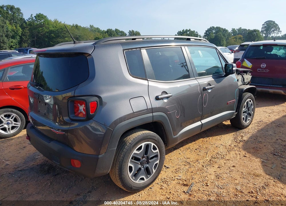 2016 JEEP RENEGADE TRAILHAWK VIN: ZACCJBCT8GPD63677