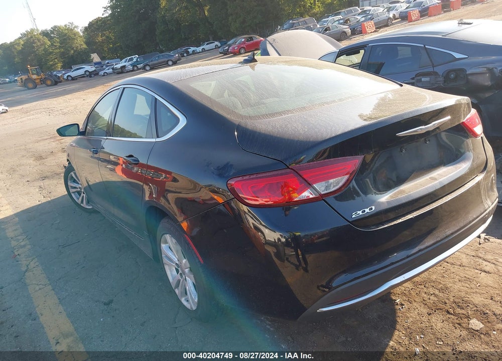 2016 CHRYSLER 200 LIMITED VIN: 1C3CCCAB7GN147861