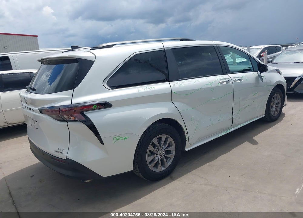 2023 TOYOTA SIENNA XLE VIN: 5TDYRKEC7PS152534