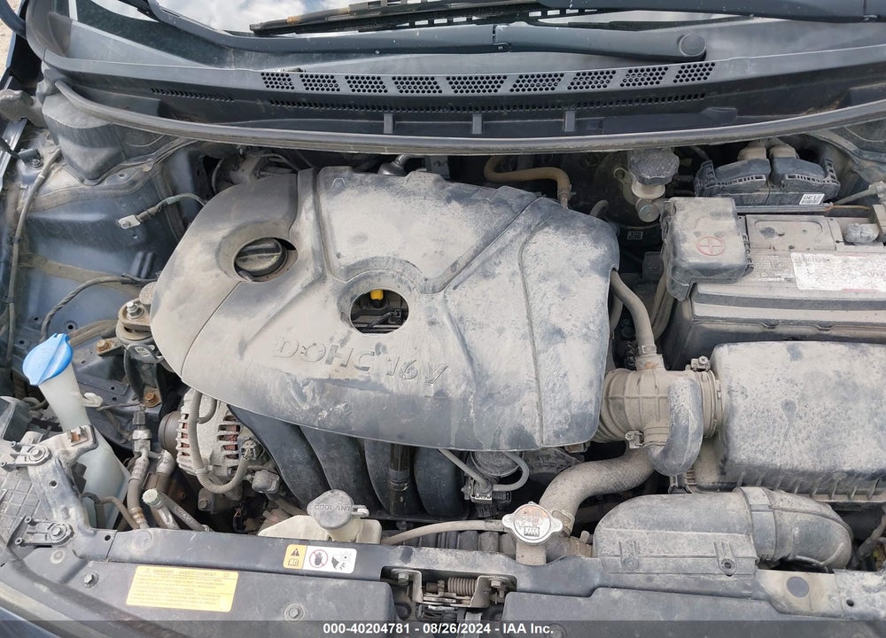 2016 KIA FORTE LX VIN: KNAFK4A66G5617203