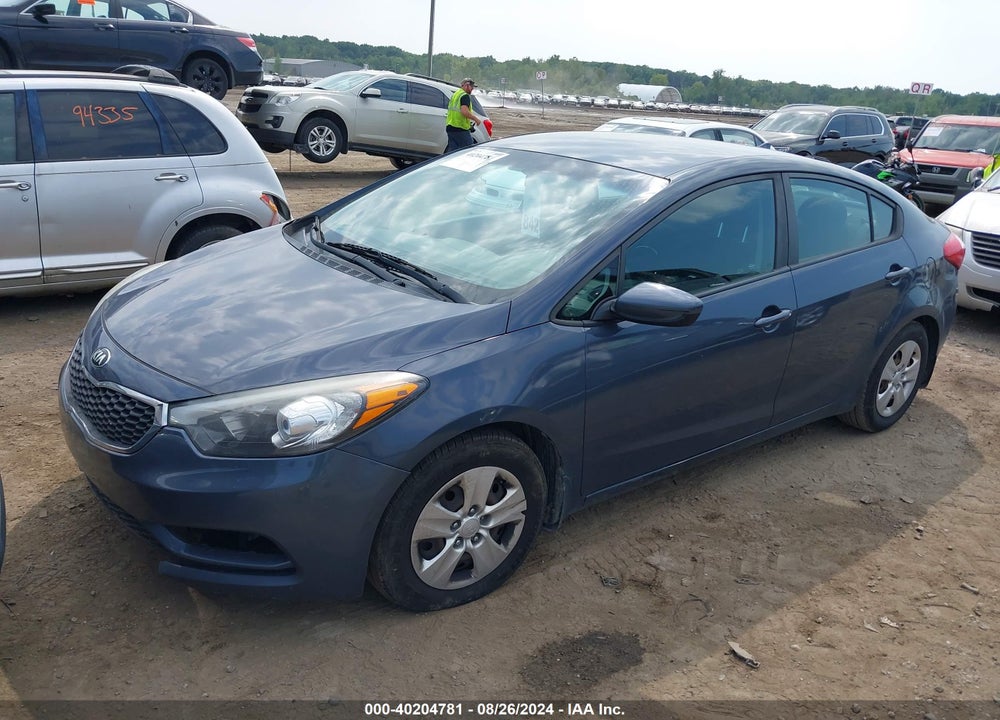 2016 KIA FORTE LX VIN: KNAFK4A66G5617203
