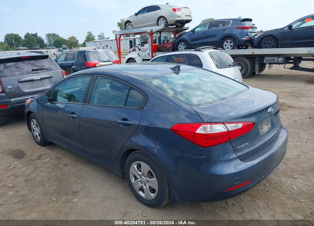 2016 KIA FORTE LX VIN: KNAFK4A66G5617203