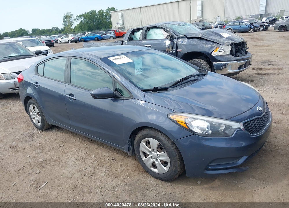 2016 KIA FORTE LX VIN: KNAFK4A66G5617203