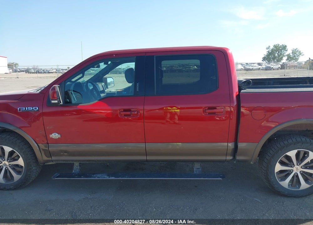 2015 FORD F-150 KING RANCH VIN: 1FTEW1EF8FFB33988