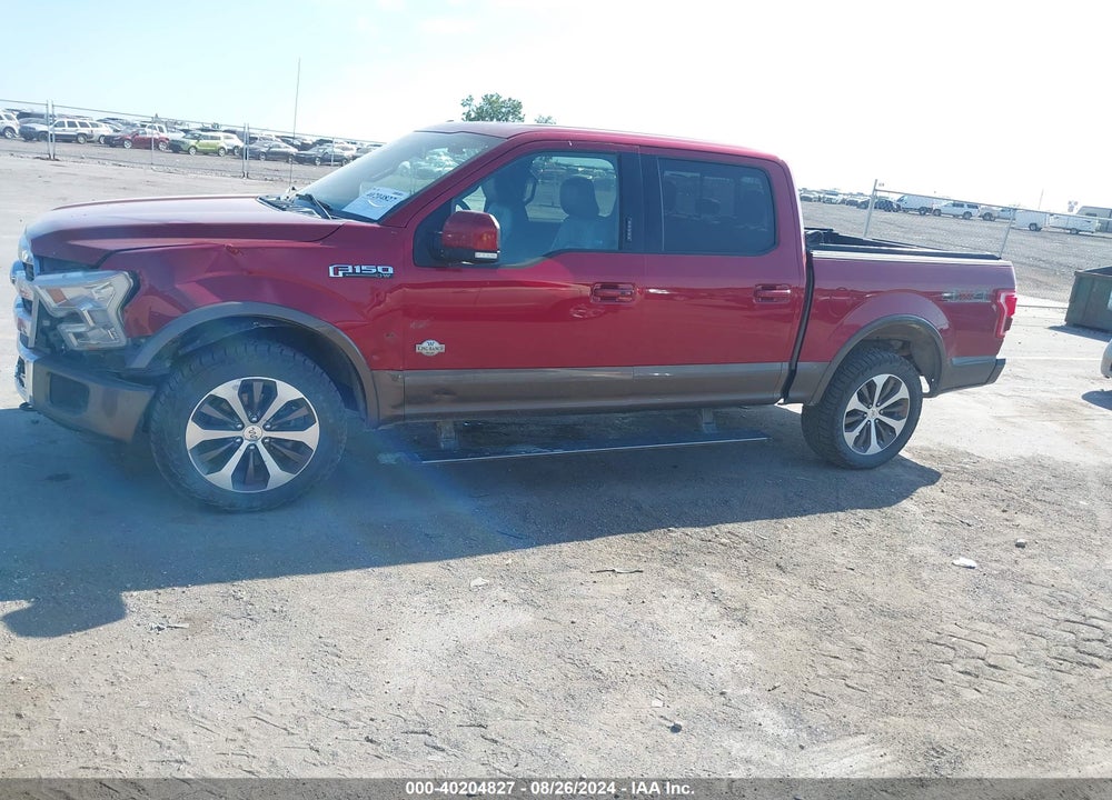 2015 FORD F-150 KING RANCH VIN: 1FTEW1EF8FFB33988
