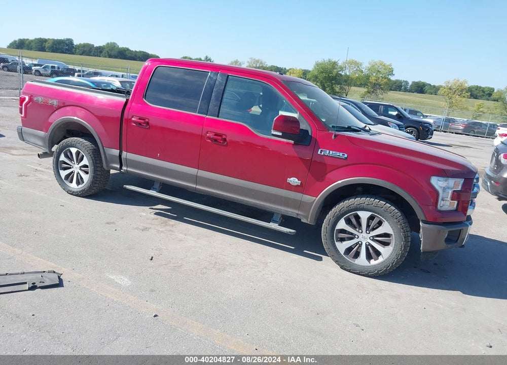 2015 FORD F-150 KING RANCH VIN: 1FTEW1EF8FFB33988