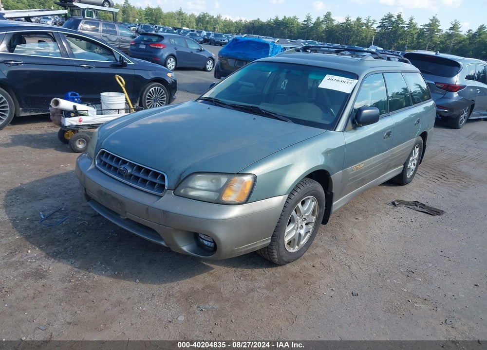 2003 SUBARU OUTBACK VIN: 4S3BH675937633565