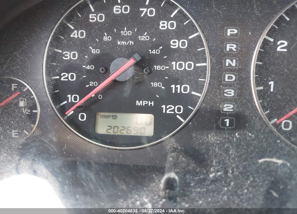 2003 SUBARU OUTBACK VIN: 4S3BH675937633565