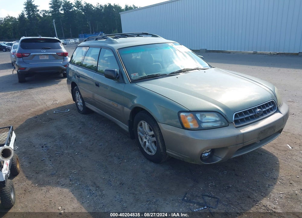 2003 SUBARU OUTBACK VIN: 4S3BH675937633565