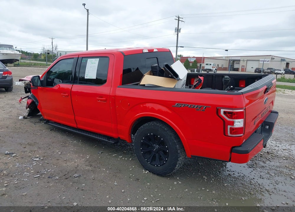 2019 FORD F-150 XLT VIN: 1FTEW1E5XKFD11224
