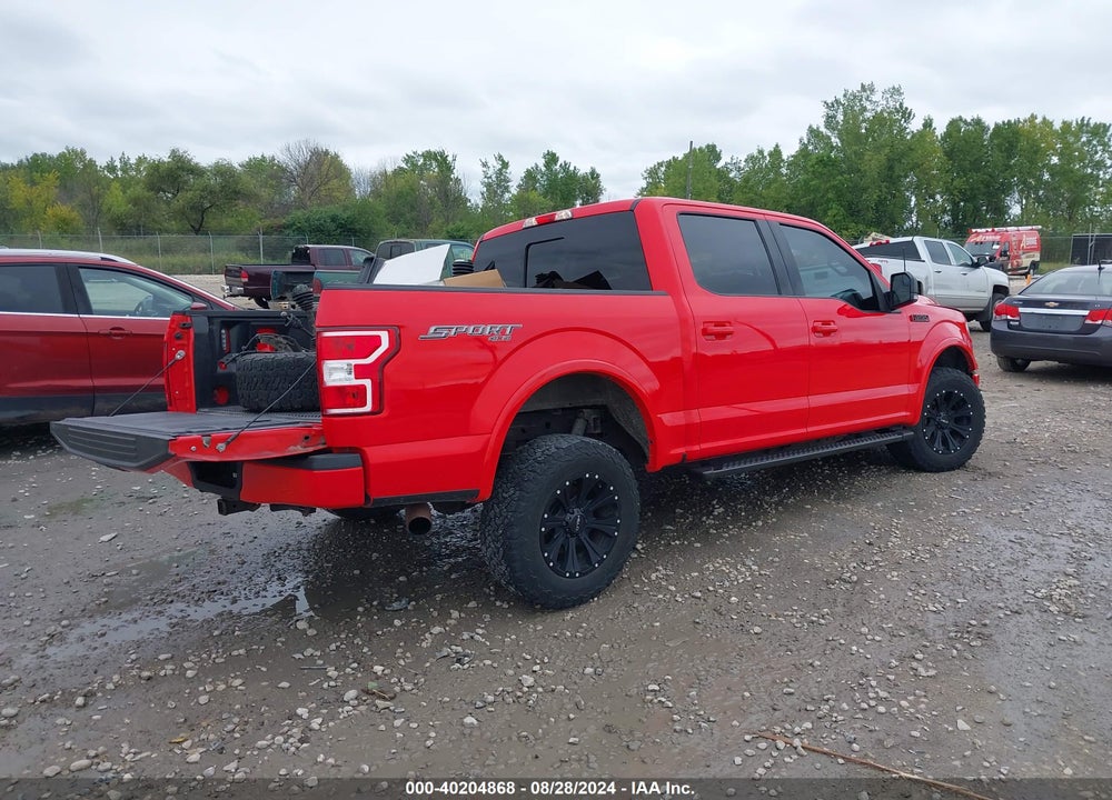 2019 FORD F-150 XLT VIN: 1FTEW1E5XKFD11224