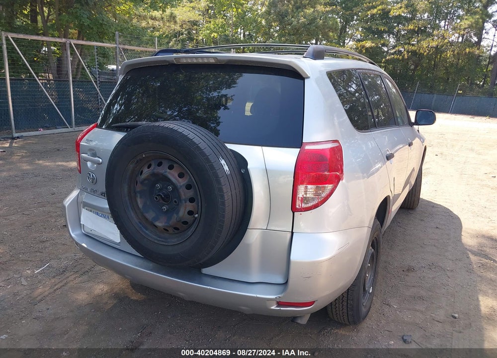 2008 TOYOTA RAV4 VIN: JTMZD33V786077302
