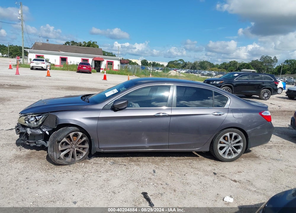 2015 HONDA ACCORD SPORT VIN: 1HGCR2F58FA014167