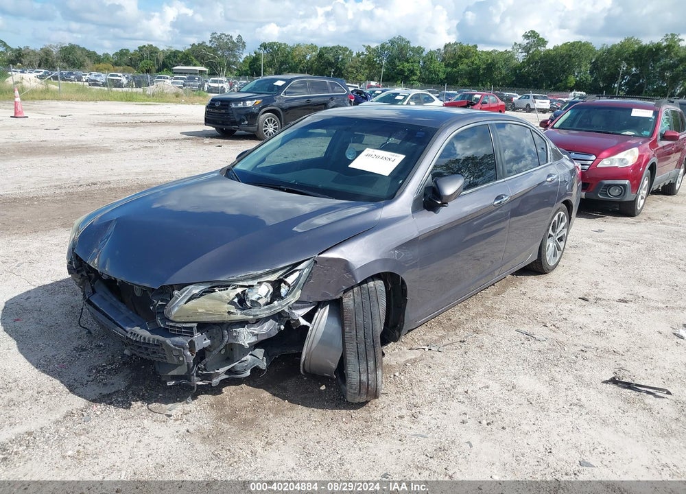 2015 HONDA ACCORD SPORT VIN: 1HGCR2F58FA014167
