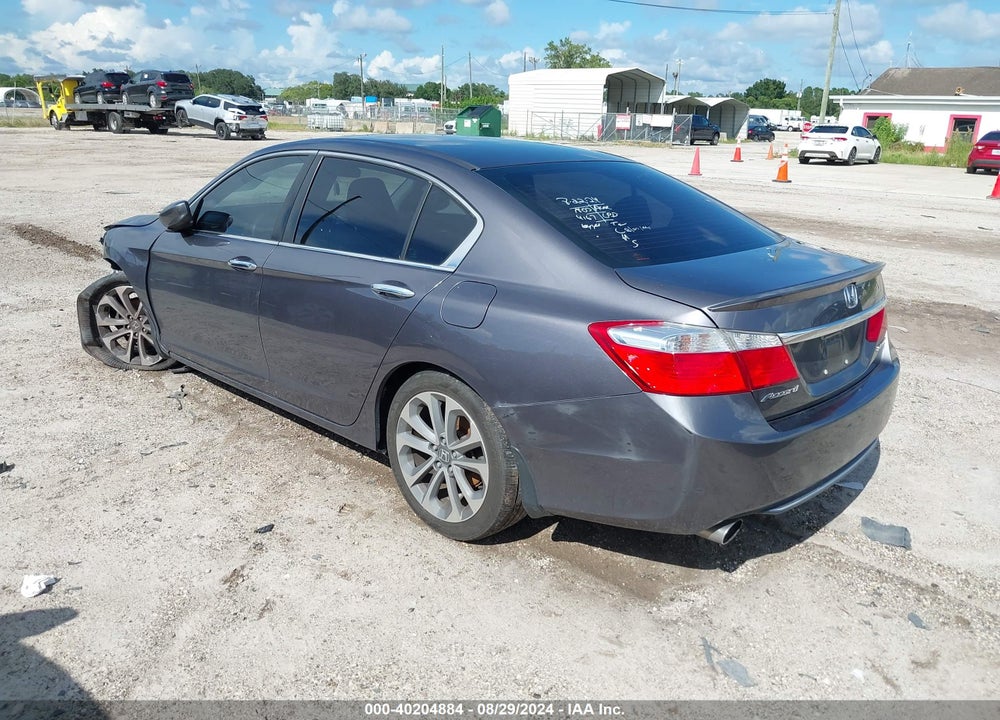 2015 HONDA ACCORD SPORT VIN: 1HGCR2F58FA014167