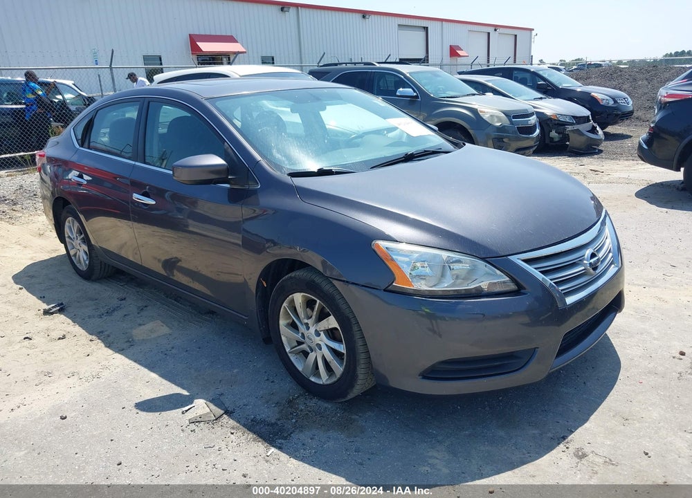 2015 NISSAN SENTRA SV VIN: 3N1AB7AP6FY333680
