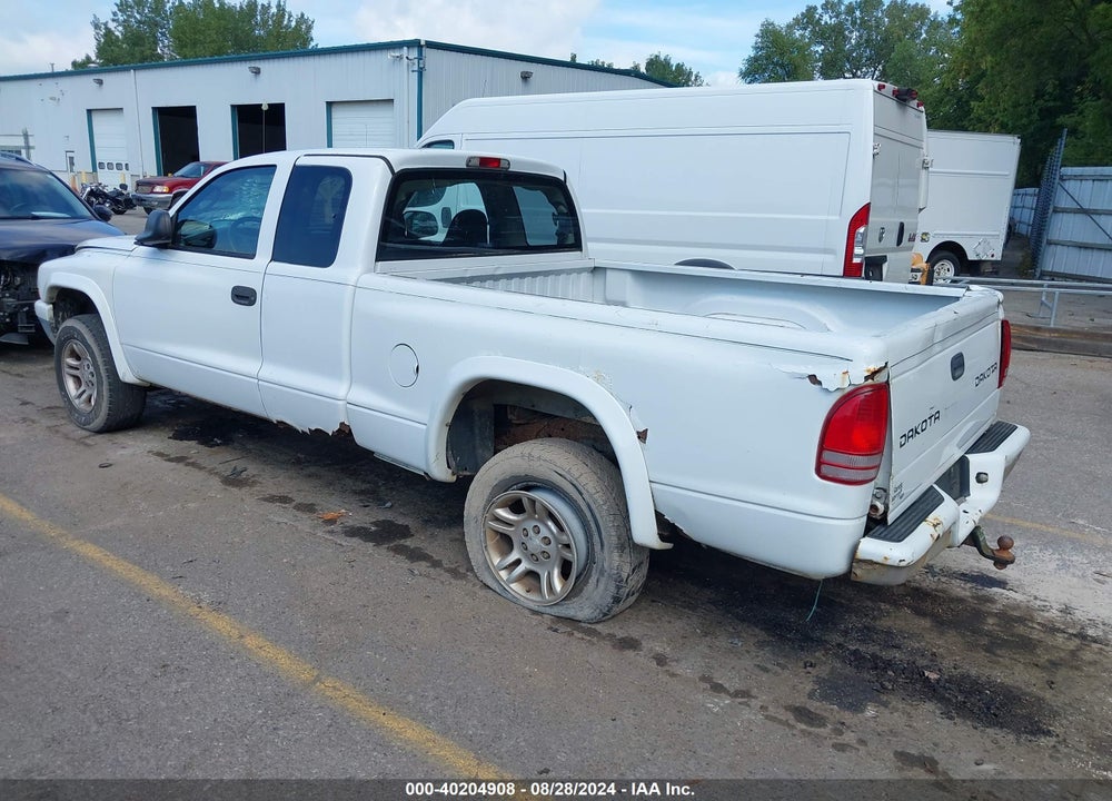 2004 DODGE DAKOTA SPORT VIN: 1D7HG32N74S739620