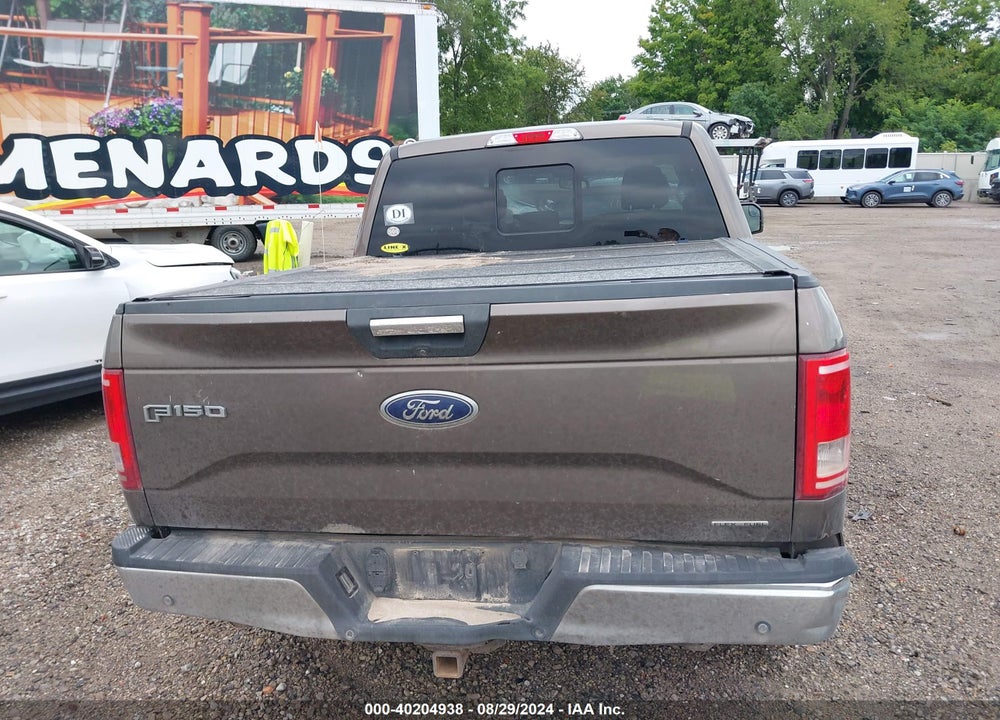 2016 FORD F-150 XLT VIN: 1FTEW1EFXGKE53838
