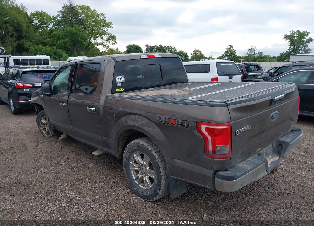 2016 FORD F-150 XLT VIN: 1FTEW1EFXGKE53838