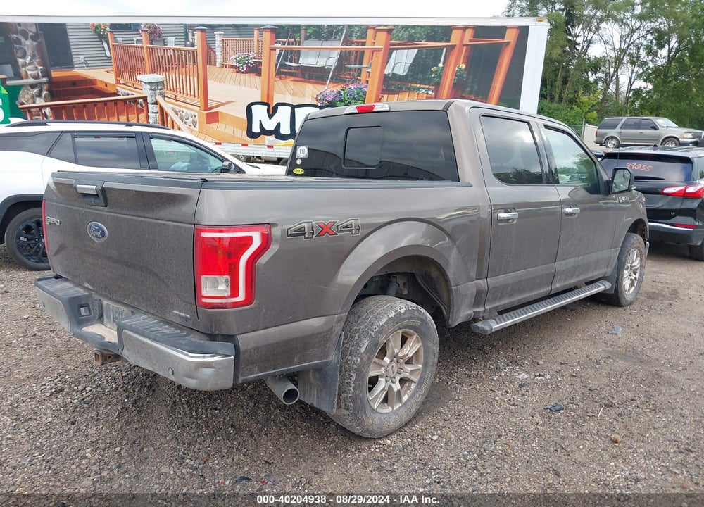 2016 FORD F-150 XLT VIN: 1FTEW1EFXGKE53838