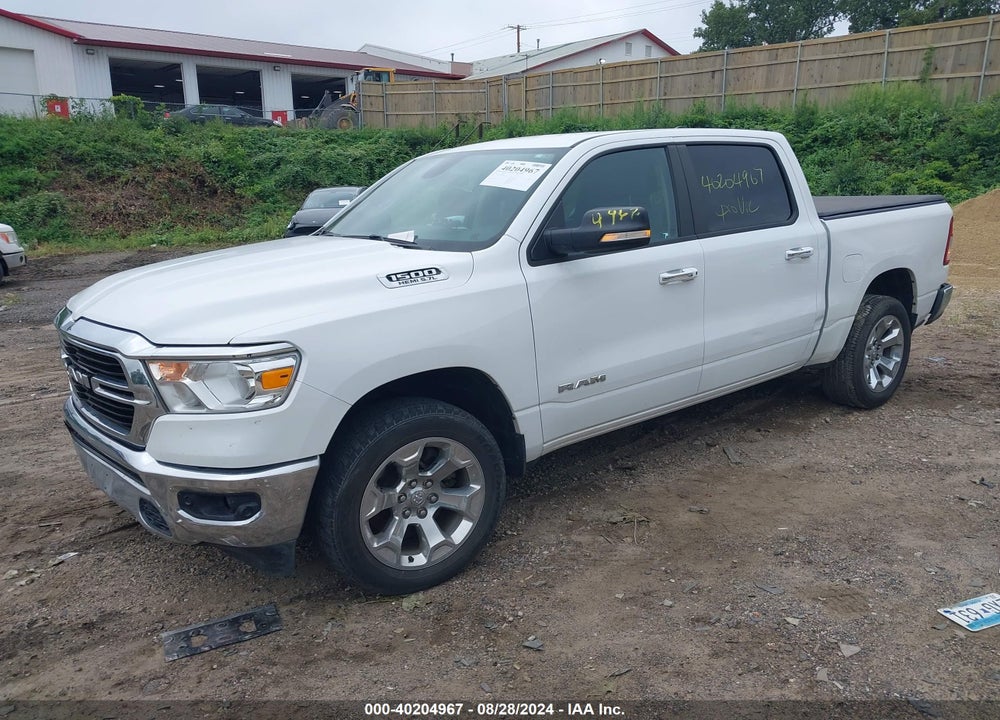 2020 RAM 1500 BIG HORN 4X4 5'7 BOX VIN: 1C6SRFFT7LN169580