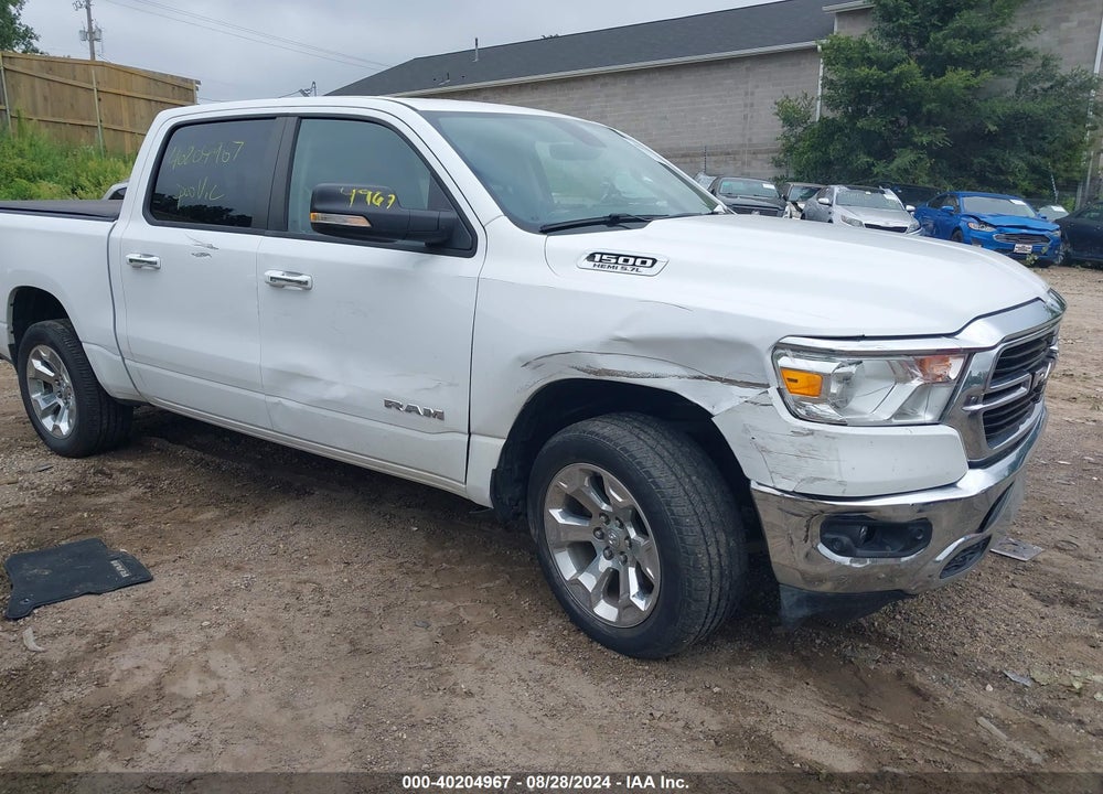 2020 RAM 1500 BIG HORN 4X4 5'7 BOX VIN: 1C6SRFFT7LN169580