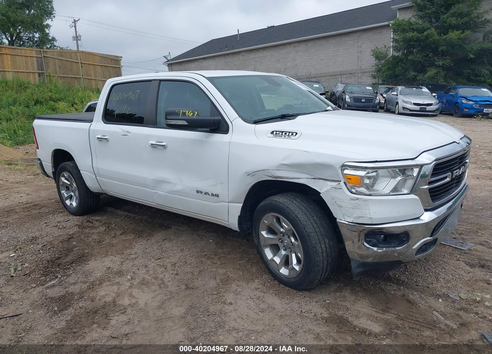 2020 RAM 1500 BIG HORN 4X4 5'7 BOX VIN: 1C6SRFFT7LN169580