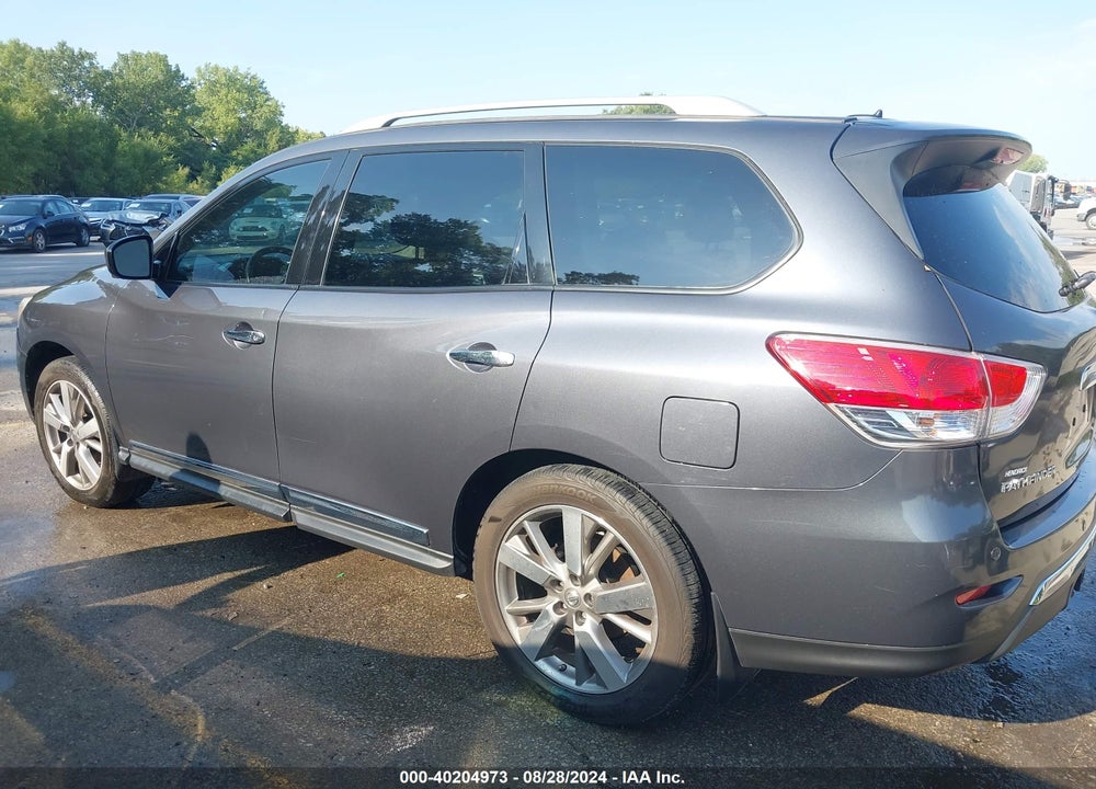 2013 NISSAN PATHFINDER PLATINUM VIN: 5N1AR2MM5DC633256