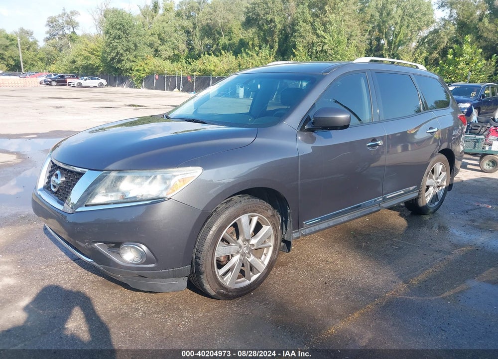 2013 NISSAN PATHFINDER PLATINUM VIN: 5N1AR2MM5DC633256