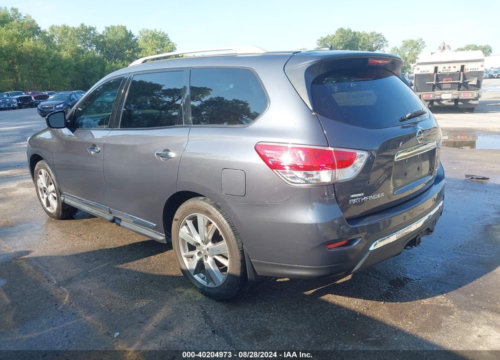 2013 NISSAN PATHFINDER PLATINUM VIN: 5N1AR2MM5DC633256