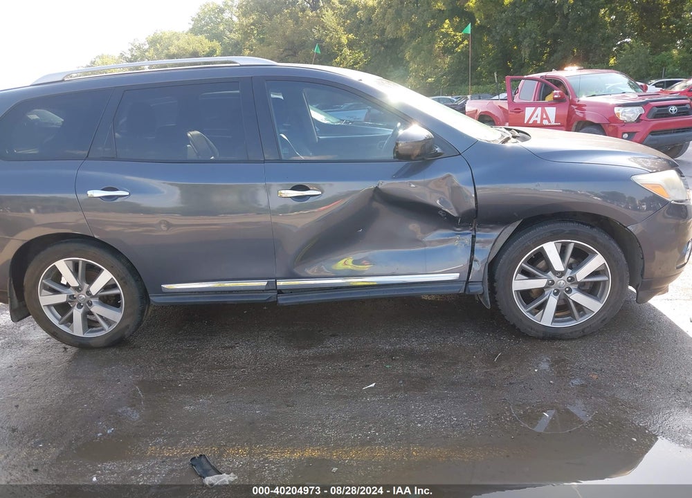 2013 NISSAN PATHFINDER PLATINUM VIN: 5N1AR2MM5DC633256