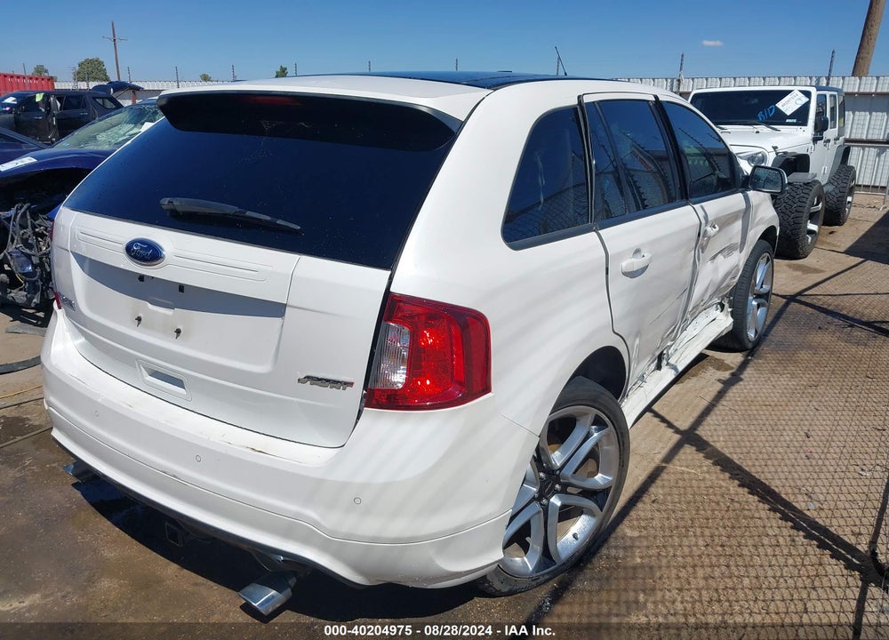 2014 FORD EDGE SPORT VIN: 2FMDK3AK2EBA10253