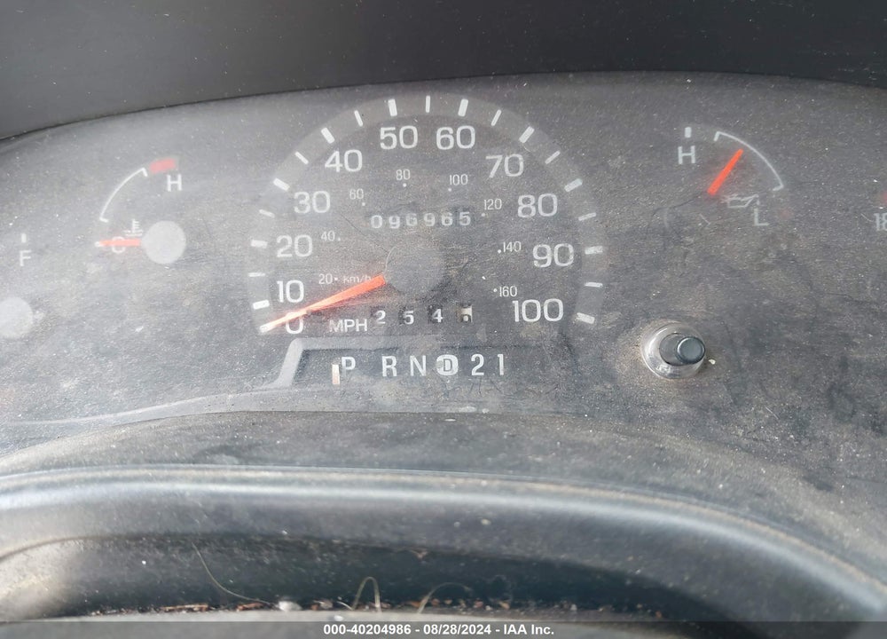 2000 FORD E-250 COMMERCIAL/RECREATIONAL VIN: 1FTNE24L9YHA43126