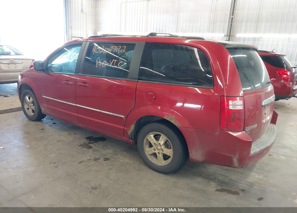 2009 DODGE GRAND CARAVAN SXT VIN: 2D8HN54189R596211