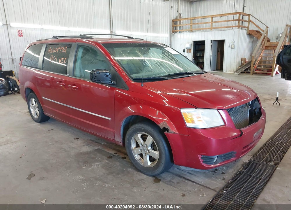 2009 DODGE GRAND CARAVAN SXT VIN: 2D8HN54189R596211