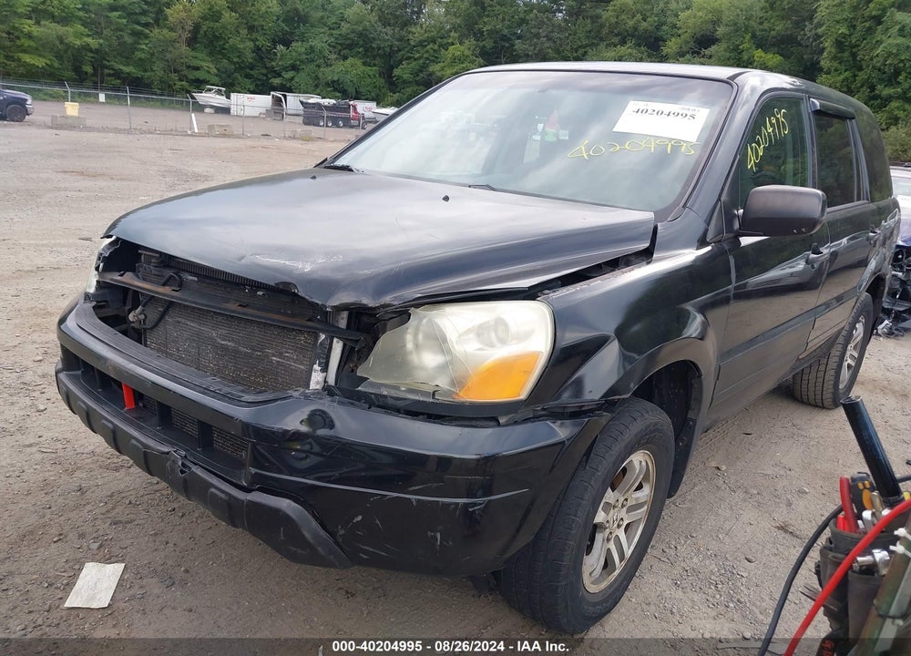 2005 HONDA PILOT LX VIN: 2HKYF18165H512179