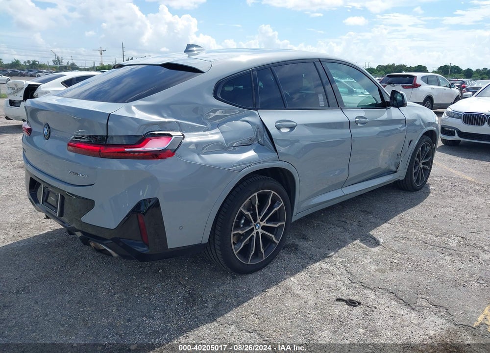 2022 BMW X4 XDRIVE30I VIN: 5UX33DT00N9L86542