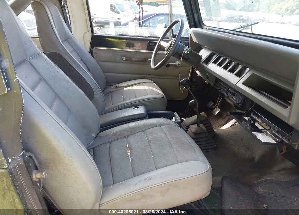 1990 JEEP WRANGLER / YJ S VIN: 2J4FY19EXLJ556097