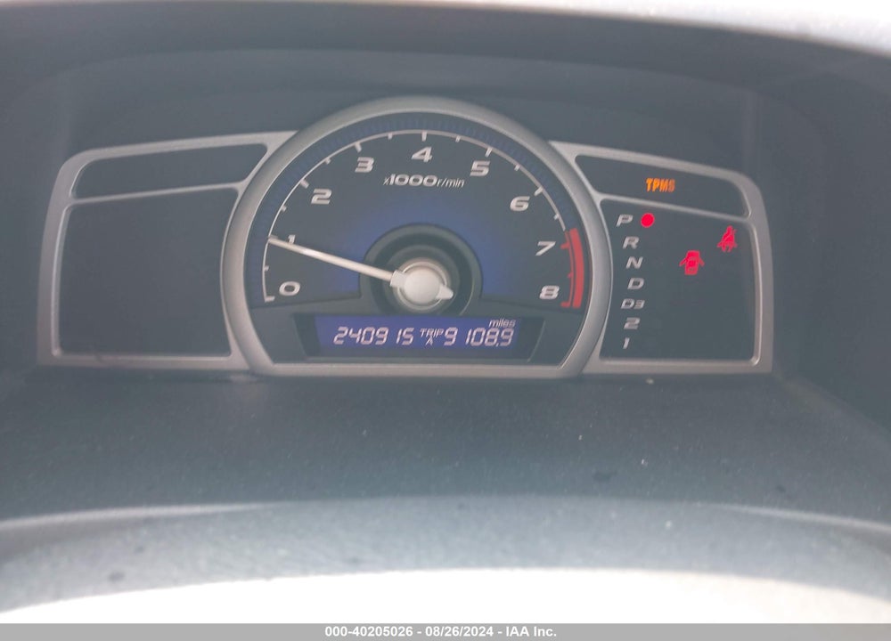 2008 HONDA CIVIC LX VIN: 2HGFG126X8H530451