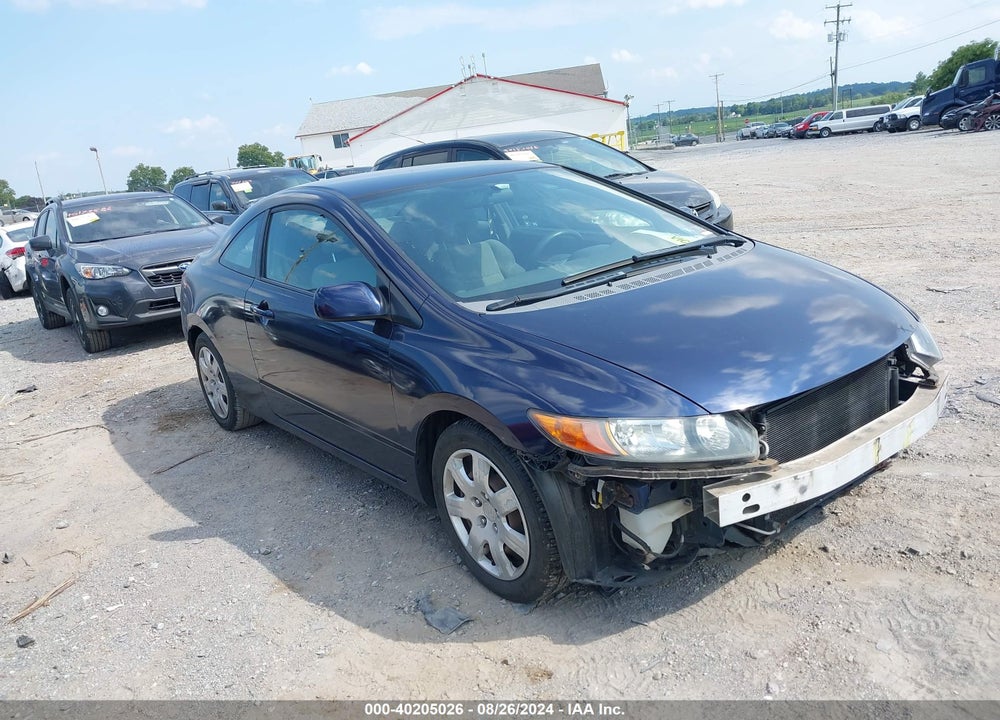 2008 HONDA CIVIC LX VIN: 2HGFG126X8H530451