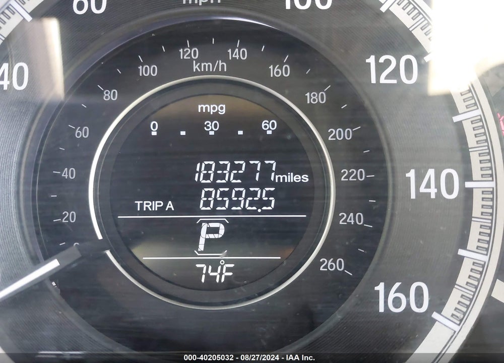 2016 HONDA ACCORD EX VIN: 1HGCR2F77GA237500