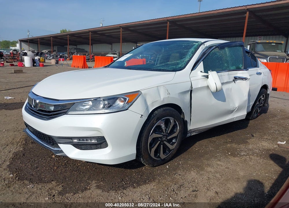 2016 HONDA ACCORD EX VIN: 1HGCR2F77GA237500